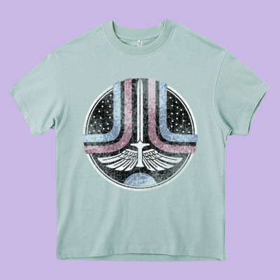 Starfighter (the Last Starfighter) Heavy Core Tee Designed By Designpulse