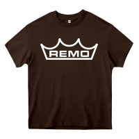 Chocolate Brown remo musical company Heavy Core Tee - DesignPulse