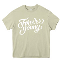 Mossy forever young Heavy Core Tee - DesignPulse