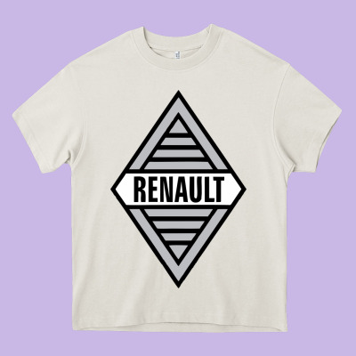 Renault Old Heavy Core Tee Designed By Designpulse