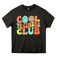 Asphalt cool teachers club funny smile teachers club squad t shirt Heavy Core Tee - DesignPulse