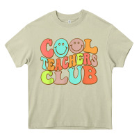 Mossy cool teachers club funny smile teachers club squad t shirt Heavy Core Tee - DesignPulse