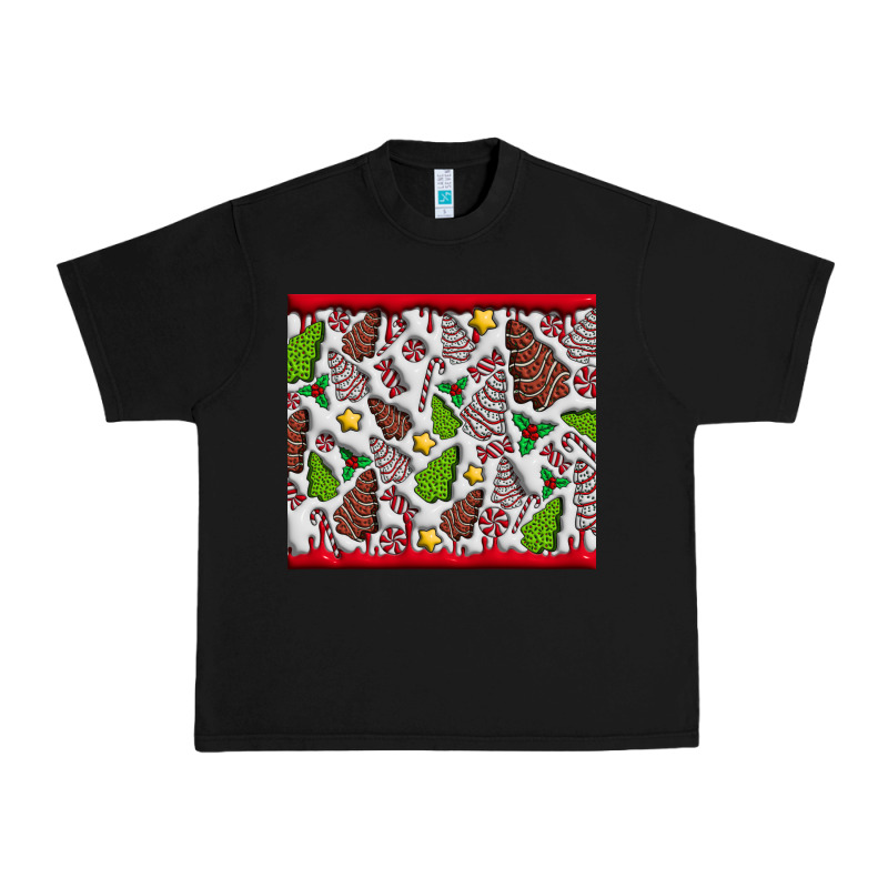 Christmas Cakes Urban Heavy Tee by CowhideDigitalArt | Teevron