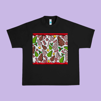 Christmas Cakes Urban Heavy Tee Designed By Cowhidedigitalart