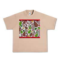 Burro Christmas Cakes Urban Heavy Tee - CowhideDigitalArt