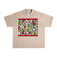 French Oak Christmas Cakes Urban Heavy Tee - CowhideDigitalArt
