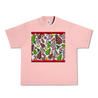 Salmon Christmas Cakes Urban Heavy Tee - CowhideDigitalArt