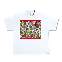 White Christmas Cakes Urban Heavy Tee - CowhideDigitalArt