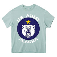 Arona us army alaska polar bear patch t shirt Heavy Core Tee - DesignPulse