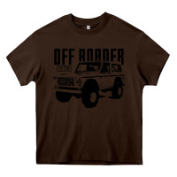 Chocolate Brown off roader bronco Heavy Core Tee - DesignPulse