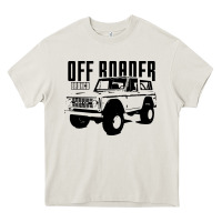 Cream off roader bronco Heavy Core Tee - DesignPulse