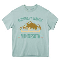 Arona retro boundary waters canoe minnesota Heavy Core Tee - DesignPulse