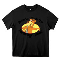 Black yogi bear average bear Heavy Core Tee - DesignPulse