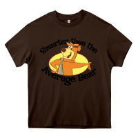 Chocolate Brown yogi bear average bear Heavy Core Tee - DesignPulse