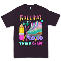 Plum rolling into third grade Premium Tee - BundleAndBundleShop