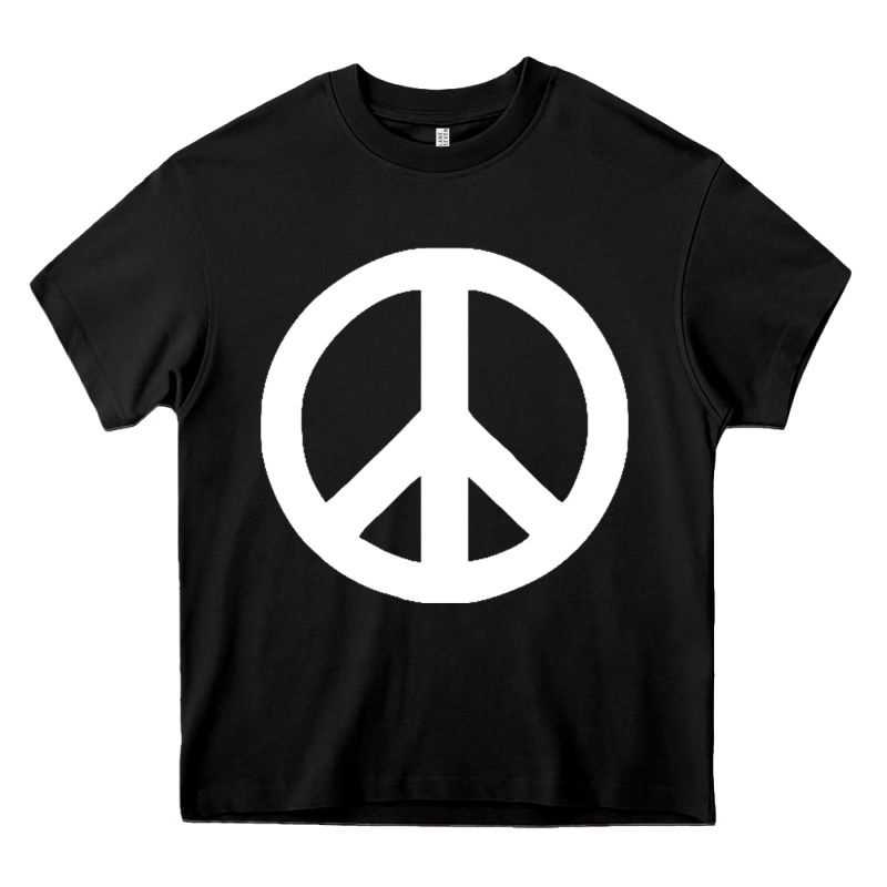 Peace Sign Heavy Core Tee by DesignPulse | Teevron