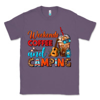 Lavender weekends coffee and camping frappe coffee Classic Tee - FaDigitalArtStudio
