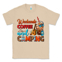 Weekends Coffee And Camping Frappe Coffee Classic Tee | Teevron