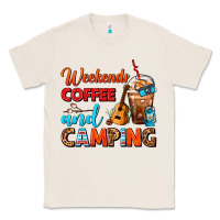 Natural weekends coffee and camping frappe coffee Classic Tee - FaDigitalArtStudio