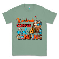 Sage weekends coffee and camping frappe coffee Classic Tee - FaDigitalArtStudio