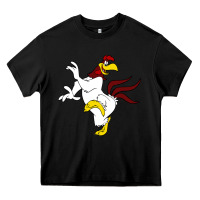 Black foghorn leghorn looney Heavy Core Tee - DesignPulse