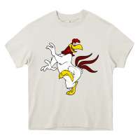 Cream foghorn leghorn looney Heavy Core Tee - DesignPulse