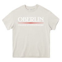 Cream oberlin, conservatory of music Heavy Core Tee - DesignPulse