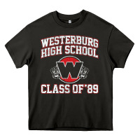 Asphalt westerburg class of 89 (heathers) variant Heavy Core Tee - DesignPulse