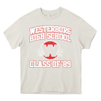 Cream westerburg class of 89 (heathers) variant Heavy Core Tee - DesignPulse