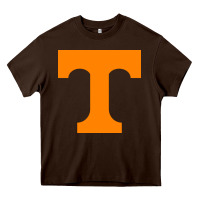 Chocolate Brown tennessee volunteers Heavy Core Tee - DesignPulse