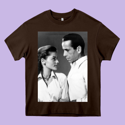 Humphrey Bogart Heavy Core Tee Designed By Designpulse