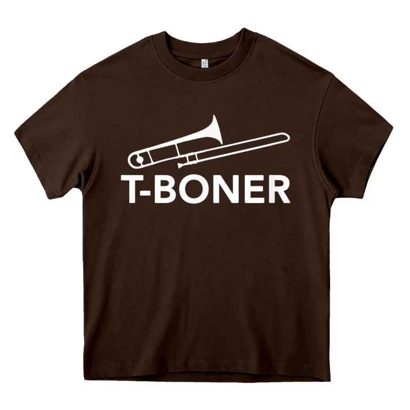 Funny Trombone Funny T Boner Funny T Boner Tboner Heavy Core Tee by DesignPulse | Teevron