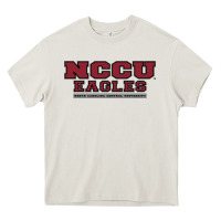 Cream north carolina central Heavy Core Tee - DesignPulse