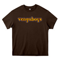 Chocolate Brown vengaboys Heavy Core Tee - DesignPulse