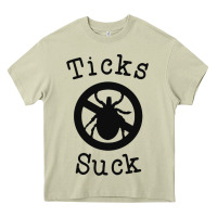 Mossy ticks suck shirt lyme disease gift green awareness ribbon Heavy Core Tee - DesignPulse
