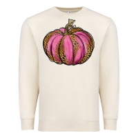 Leopard Cancer Pumpkin Premium Sweatshirt | Teevron