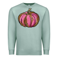 Seafoam leopard cancer pumpkin Premium Sweatshirt - RanaPortraitStore