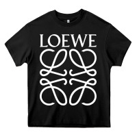 Black loewe Heavy Core Tee - DesignPulse