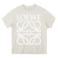 Cream loewe Heavy Core Tee - DesignPulse