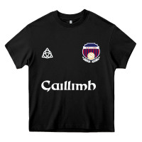 Black galway gaillimh irish gaelic football and hurling premium Heavy Core Tee - DesignPulse