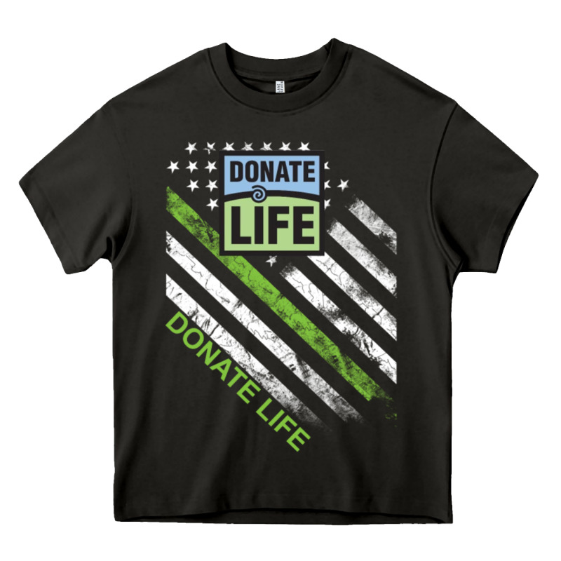 Donate Life Heavy Core Tee by DesignPulse | Teevron