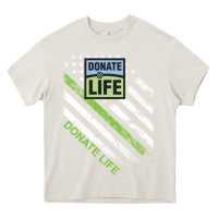 Cream donate life Heavy Core Tee - DesignPulse