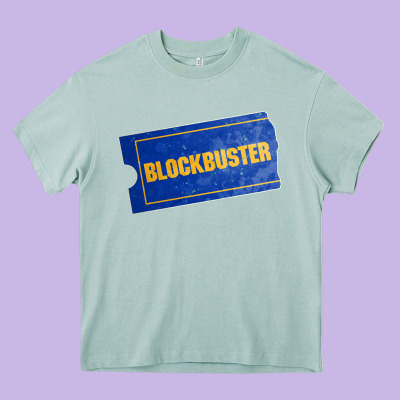 Blockbuster Heavy Core Tee Designed By Designpulse