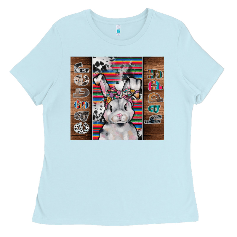 Happy Easter Ladies Tee by CowhideDigitalArt | Teevron
