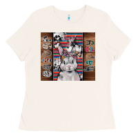 Bone happy easter Ladies Tee - CowhideDigitalArt
