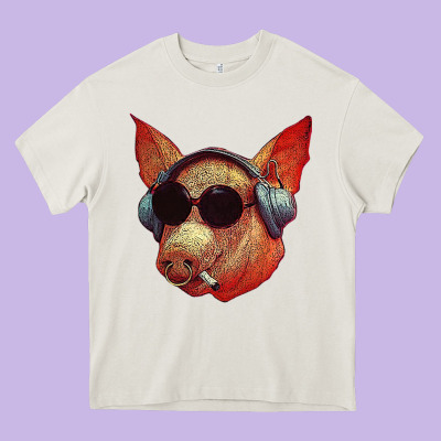 Blodwyn Pig Heavy Core Tee Designed By Designpulse