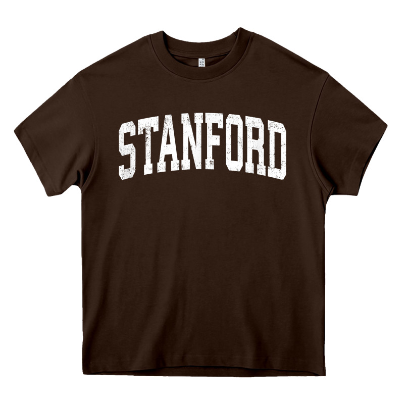 Stanford California Ca Vintage Athletic Sports Design T Shirt Heavy Core Tee by DesignPulse | Teevron