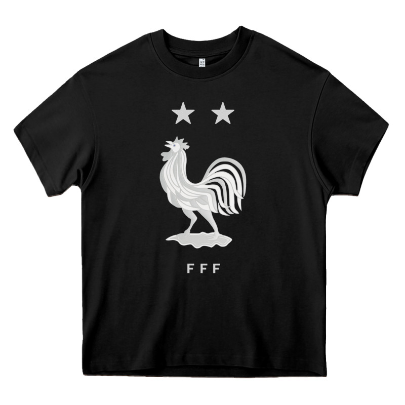 Fff Two Stars Heavy Core Tee by DesignPulse | Teevron
