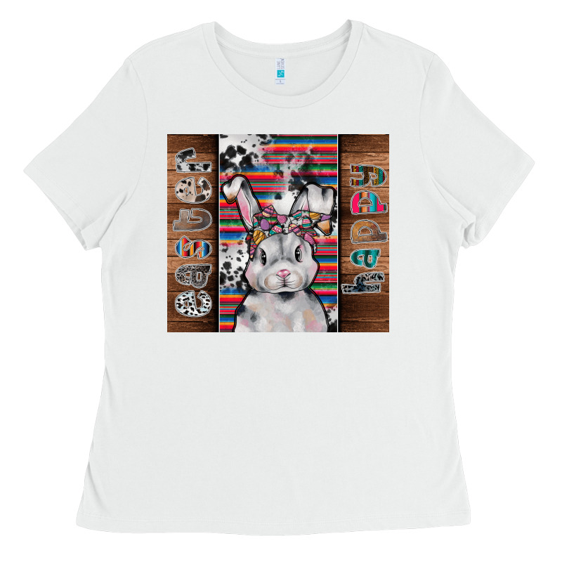 Happy Easter Ladies Tee by CowhideDigitalArt | Teevron