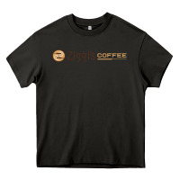 Asphalt ziggi's coffee Heavy Core Tee - DesignPulse